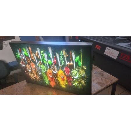 Lightbox Işıklı Kumaş Tabela